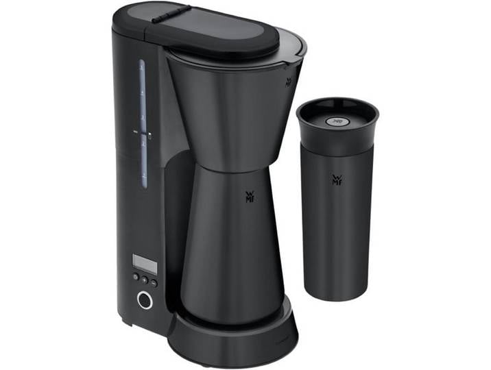WMF Kaffeepadmaschine Küchenminis Aroma, Thermobecher to go