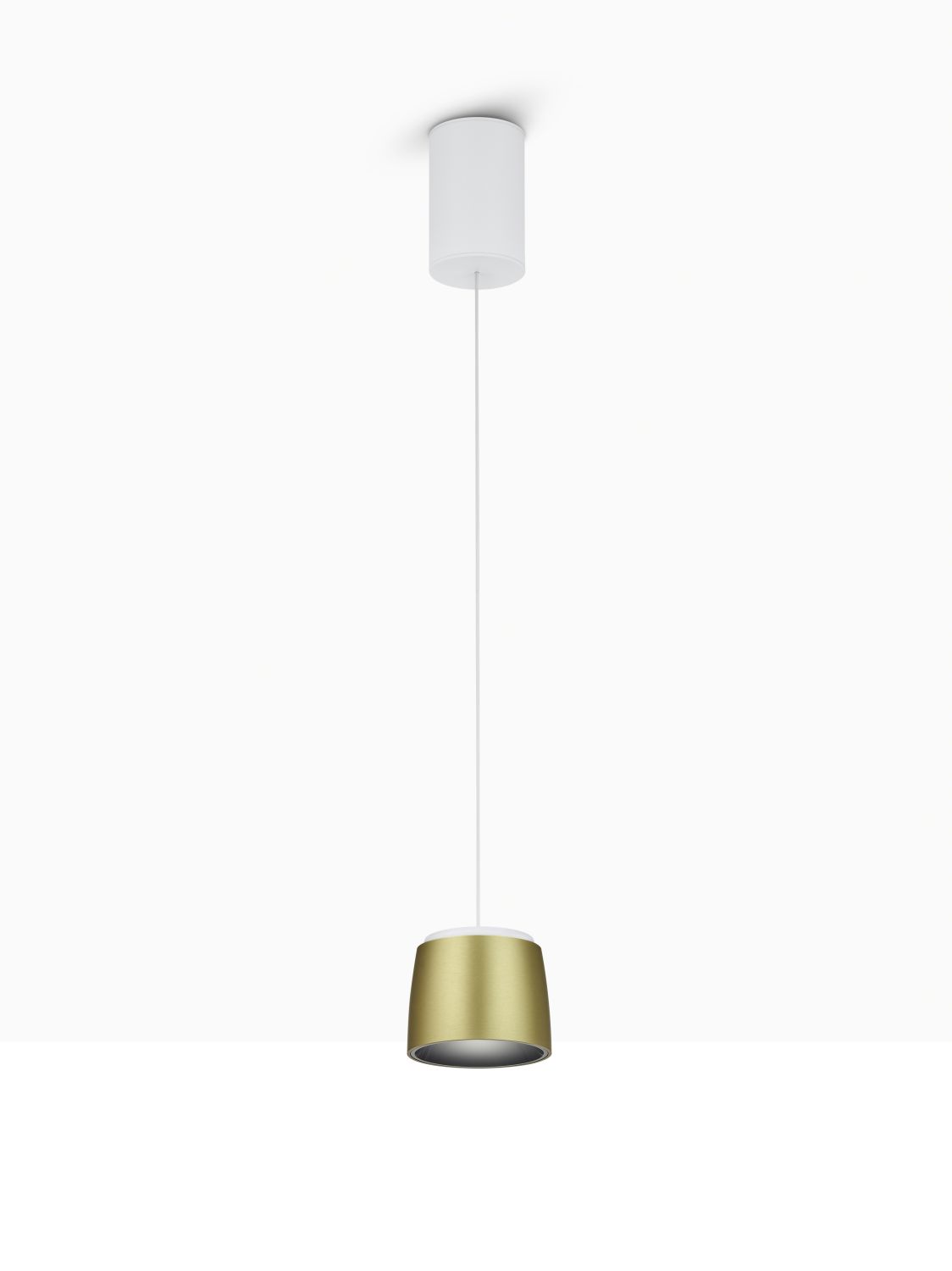 Helestra LED-Pendelleuchte OVE gold/weiß 6-5023.09 4022671115957