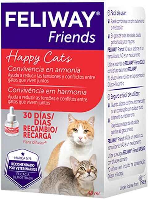 Ceva Feliway Friends Difusor Recarga 48 ml