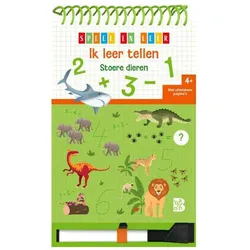 Standaard Coole Tiere (Ich lerne zählen) (Niederländisch)