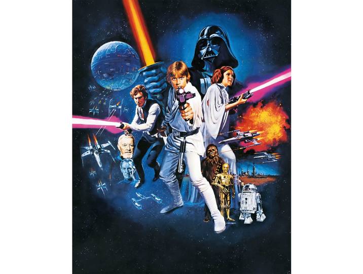 Vliestapete Star Wars Poster Classic 1 ca. 200x250cm