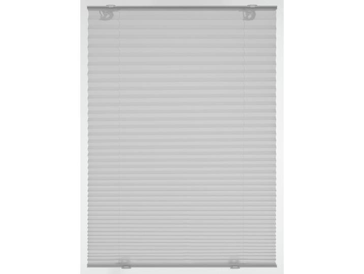 Dachfensterplissee GARDINIA Plissee mit Saugnäpfen , grau, B:36cm H:80cm, Obermaterial: 100% Polyester, Plissees, Dachfensterplissee, passend für Velux Dachfenster, in Crush-Optik