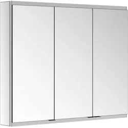 Keuco Royal Modular 2.0 Spiegelschrank 800301090000300 900 x 700 x 120 mm, 1 Steckdose, 1 Doppel-USB-Ladestelle, Wandvorbau, 3-türig