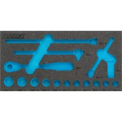 HAZET 2K-Weichschaum-Einlage leer - 163-335L