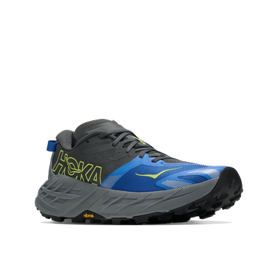 Trailrunningschuh HOKA ONE ONE "Speedgoat 7", Herren, Gr. 43, outer orbit, virtual blau, Synthetik, Textil, Schuhe, für neutrale Pronation, normale Dämpfung, atmungsaktives Obermaterial