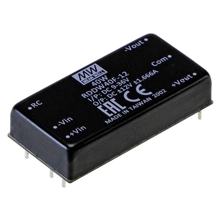 Mean Well DC/DC-Wandler, Print (RDDW40F-12)