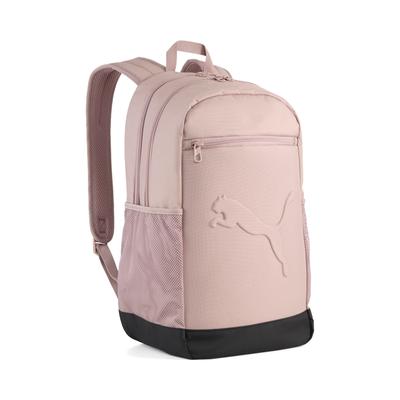 Rucksack PUMA "BUZZ BACKPACK", rosa (sandstone), Rucksäcke, Damen, Netz, Polyester, unifarben, Rucksack, mit mehreren Reißverschlussfächern, mit seitlichen Mesh-Taschen