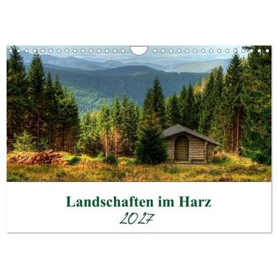 Landschaften im Harz (Wandkalender 2027 DIN A4 quer), CALVENDO Monatskalender