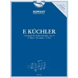 Concertino G-Dur op.11 (+CD) für Violine und Klavier, Fachbücher von Ferdinand Küchler