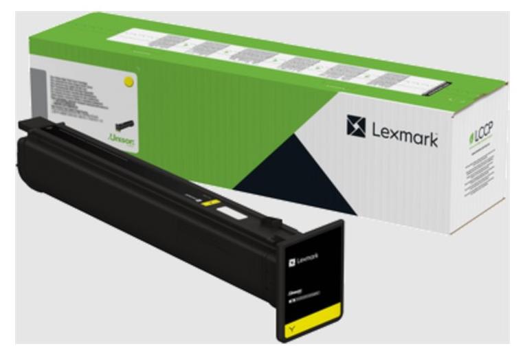 Lexmark Gelb - original - Tonerpatrone LCCP