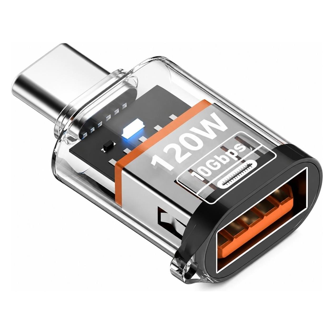 PowerGuard High-Speed 120W Fast Charging USB-C Adapter (USB-A, USB-C) (00036237)