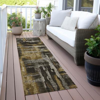 Addison Rugs Machine Washable Indoor/Outdoor Watercolor Flair Chantille Rug