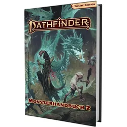 Pathfinder 2 - Monsterhandbuch 2, Hardcover, 320 Seiten (DE-Ausgabe), Belletristik von Alexander Augunas
