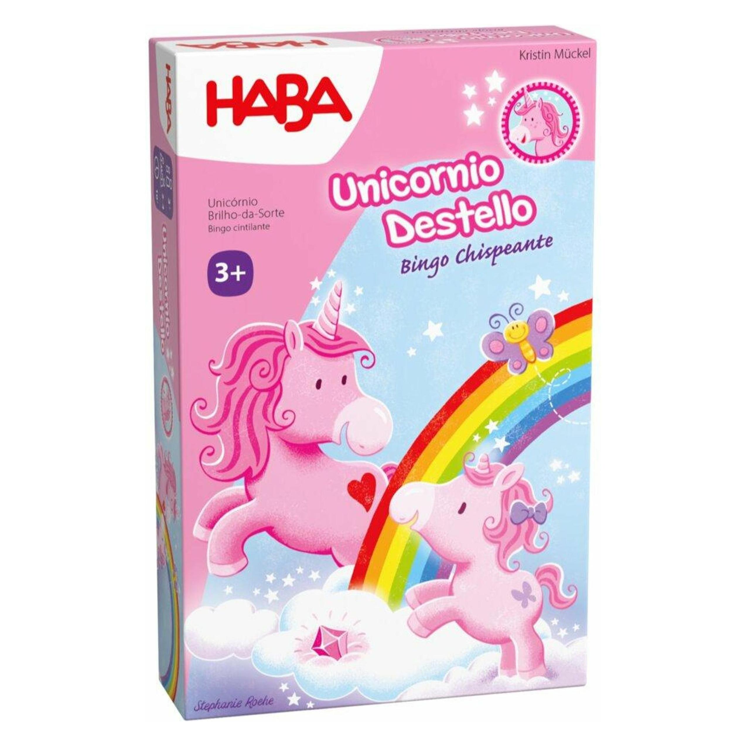 Haba Einhorn Glitzerglück Funkel-Bingo (Deutsch, 2 - 4 Spieler) (2012212001)