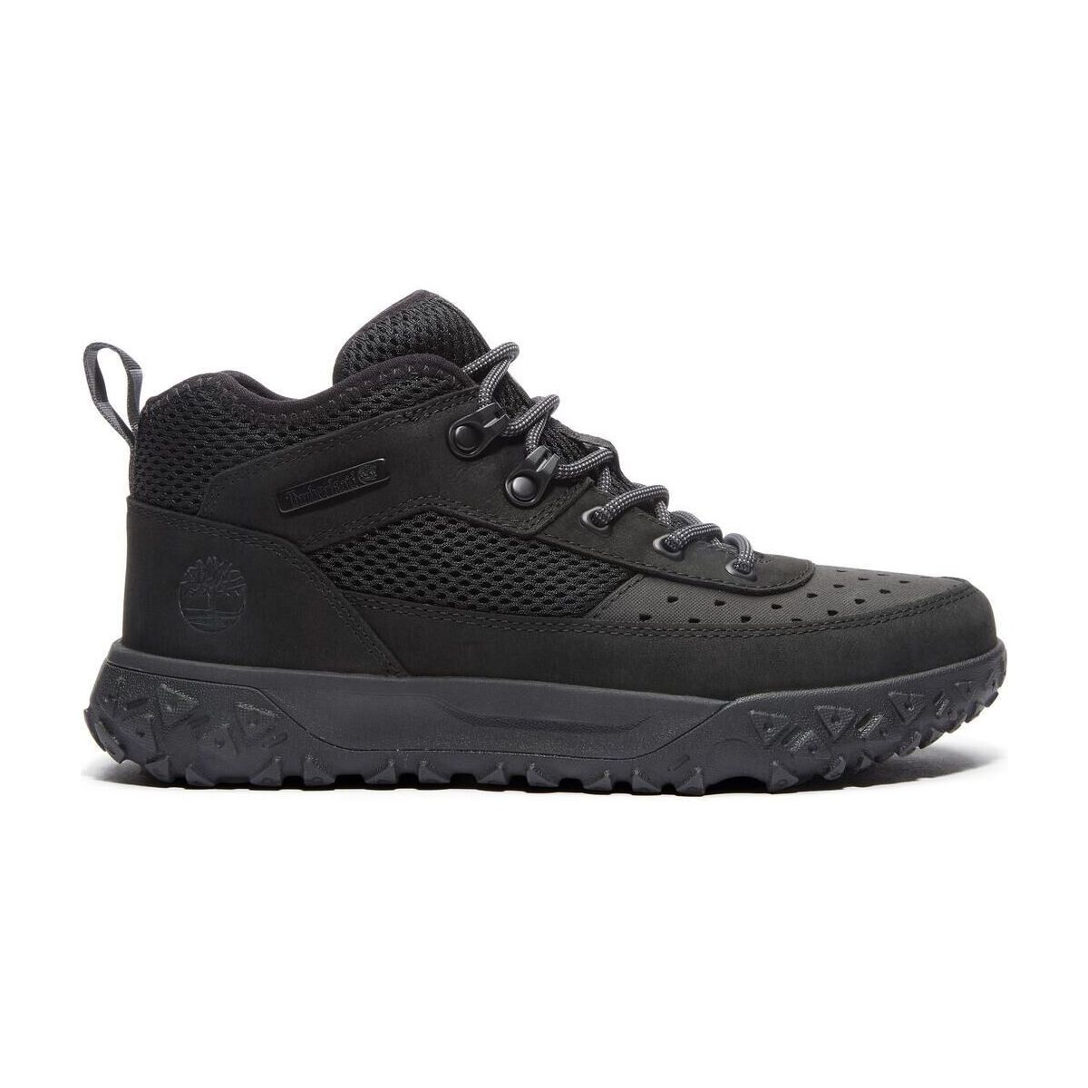 Timberland Kids Mid Lace UP Sneaker jet black 4.5 TB0A66QG0151-4.5