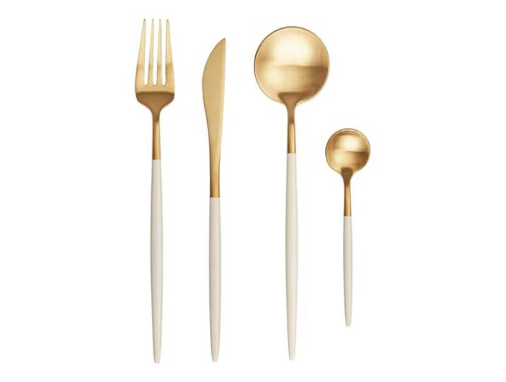 BUTLERS 4-tlg. Besteckset für 1 Person Edelstahl - STILETTO - matt