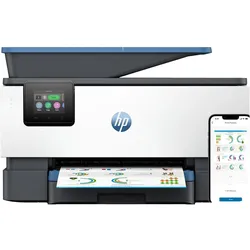 HP Officejet Pro 9125E (Tintenpatrone, Farbe), Drucker, Grau