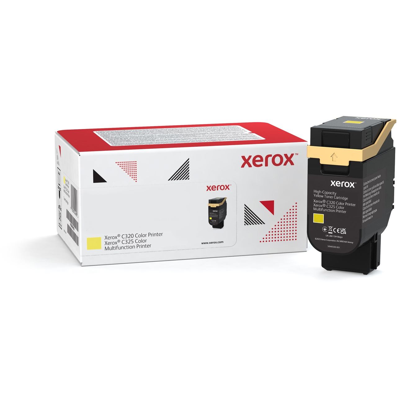 Xerox YELLOW METERED TONER