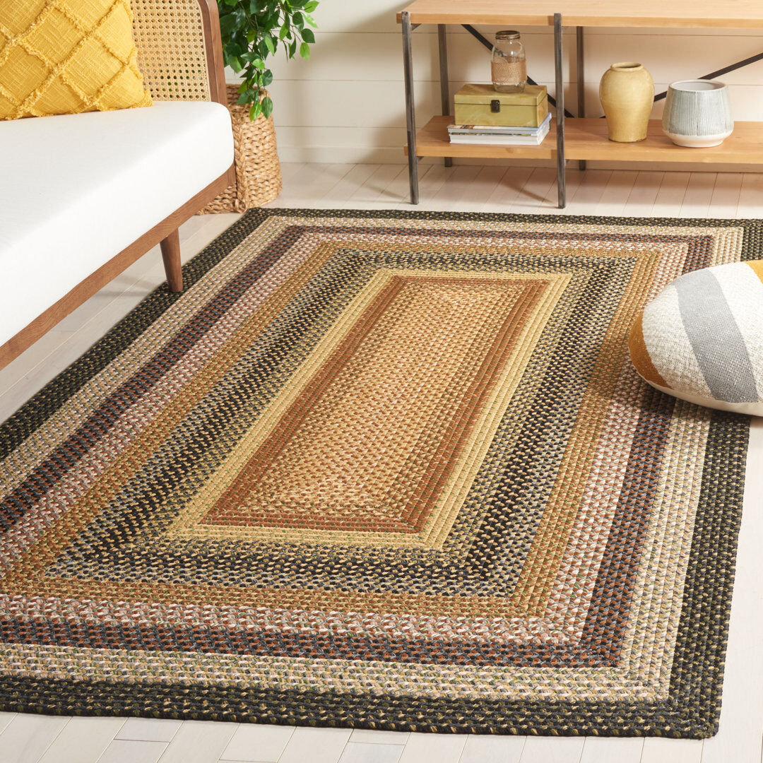 Brambly Cottage Aylward Striped Multi Indoor/Outdoor Rug Multi Rectangle 183 x 274 cm