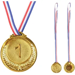 Goldmedaille für den ersten Platz, Trophäe aus Zink, 6,5 cm