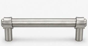 FESTIVO "4.49"" Zinc Alloy+ss201 Cabinet Handles Pulls, Bar-Shape Two Holes 5 Packs"