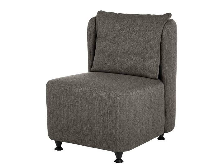 Fauteuil Kiri Gris/Tourbe Tissé à plat 68 x 74 x 73cm