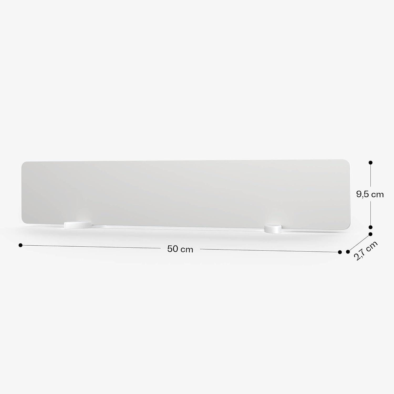 Selius Infrarood Wandradiator - 50 W - Set van 2 - Wit - IP24
