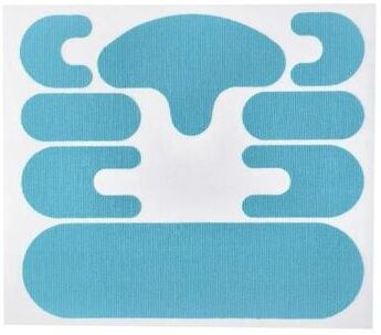 Uplift Essentials 32 Piece Reusable Anti Wrinkle Face & Neck Patch Set blue