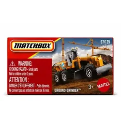 Matchbox: Spielzeugauto in Pappschachtel Ground Grinder