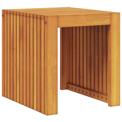 vidaXL Garten Beistelltisch 43x36x40 cm Massivholz Teak