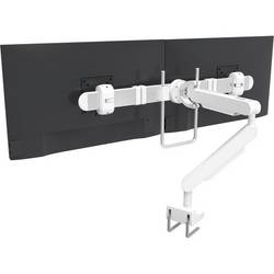 Bachmann 945.006 Monitor Monitorhalterung 2 Display(s) Weiß Schwenkbar, Neigbar, Höhenverstellbar 945006