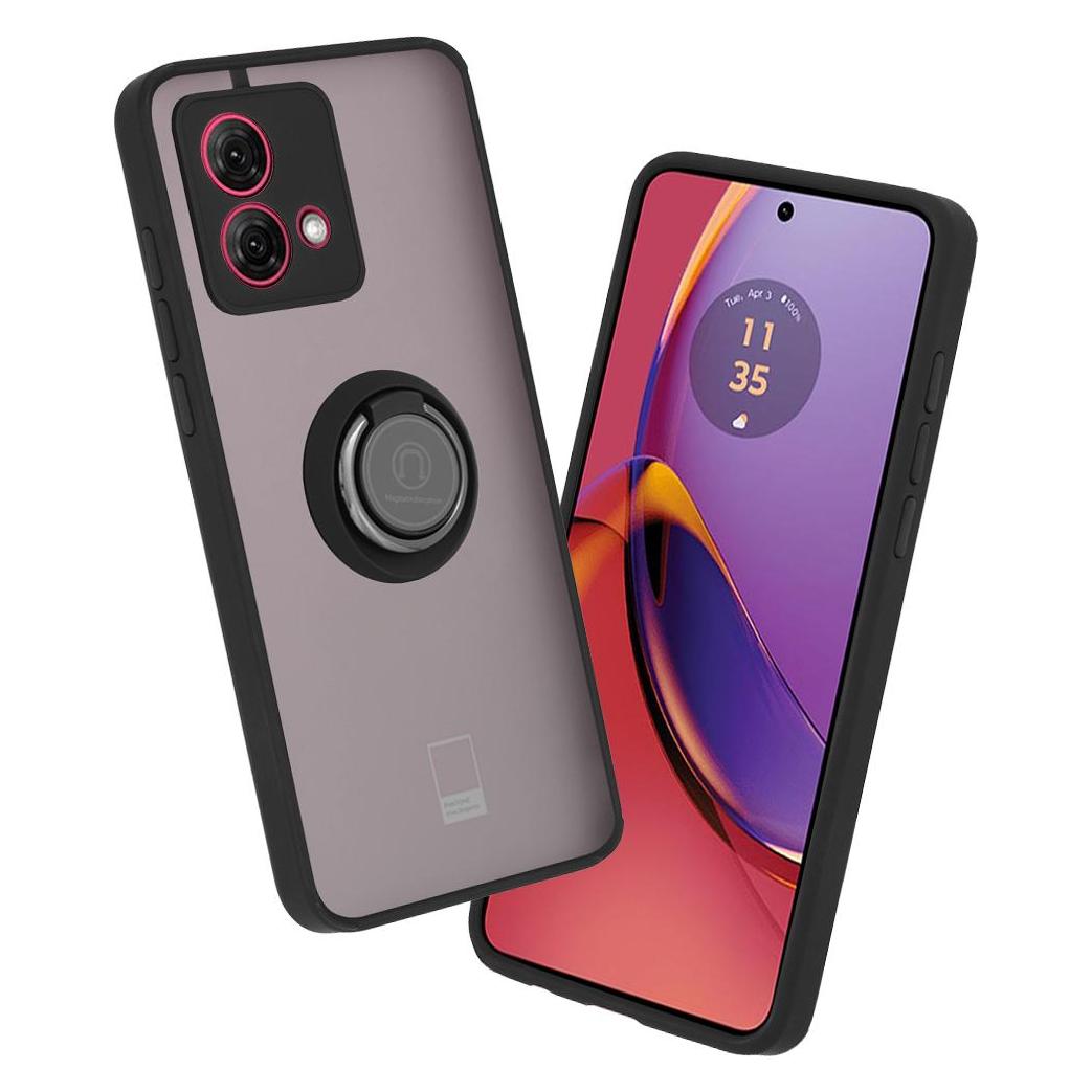 Techsuit - Glinth - Motorola Moto G84 - Black (Motorola Moto G84) (56344065)