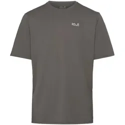 JACK WOLFSKIN Jack Wolfskin Herren T-Shirt PRELIGHT SUNCOOL T M, Größe M in Braun 523