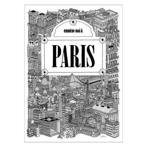 Poster & Frame Poster Benjamin Noir Paris 50 x 70 cm