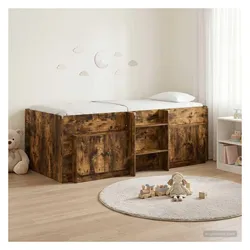 vidaXL, Bett, Loft Bett (80 x 200 cm)