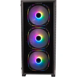 Captiva Advanced Gaming I67-299 Core i5 RTX 3060 (500 GB, 16 GB, Intel Core i5-12400F, GeForce RTX 3060), PC, Schwarz