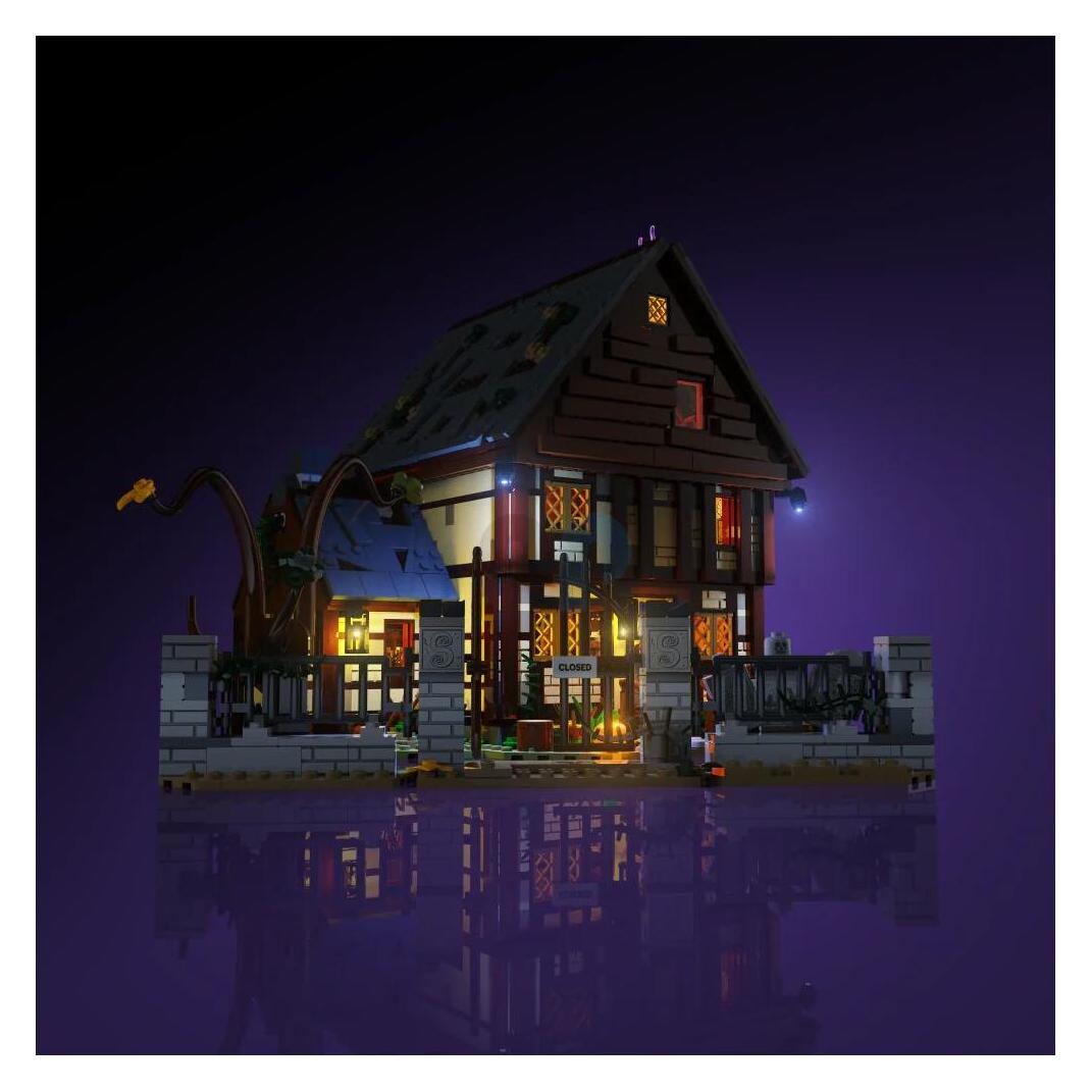 Light my bricks LMB 2.0 LED Licht Set für LEGO 21341 Disney Hocus Pocus: Das Hexenhaus der Sanderson-Schwestern (21341)