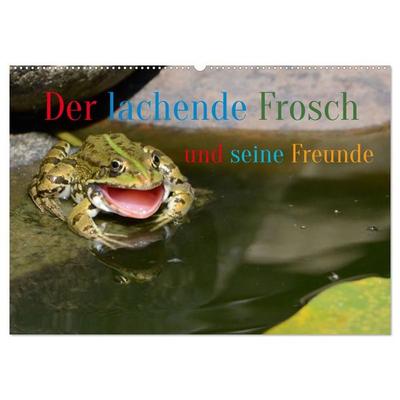 Der lachende Frosch und seine Freunde (Wandkalender 2027 DIN A2 quer), CALVENDO Monatskalender