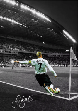 Inspire Picks Famous Soccer Player Canvas Poster Modern Football Wall Art For Home & Living Room Decor 7 50x70cm Unframed