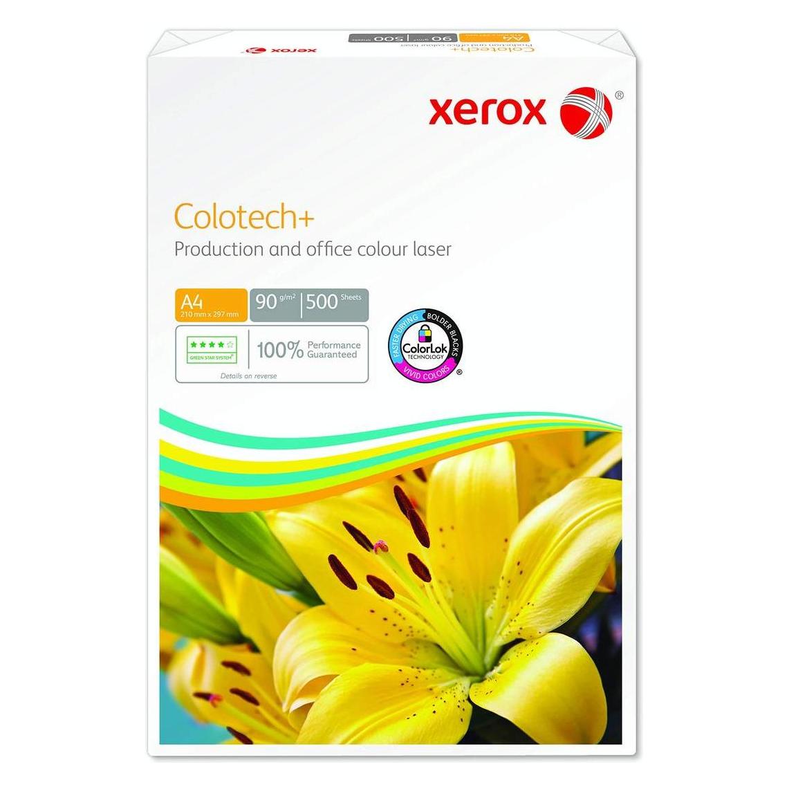 Xerox Laserpapier Colotech+ DIN A4 90 g/qm 500 Blatt (A4, 500 Blätter, 90 g/m²) (003R99000)
