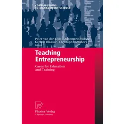 Teaching Entrepreneurship, Fachbücher von Peter van der Sijde, Christoph Diensberg, Annemarie Ridder, Gerben Blaauw