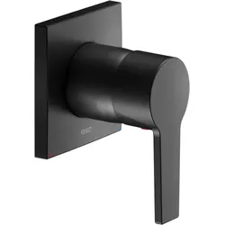 Keuco Edition 11 Brausearmatur 51151370002 schwarz matt, Unterputz Montage