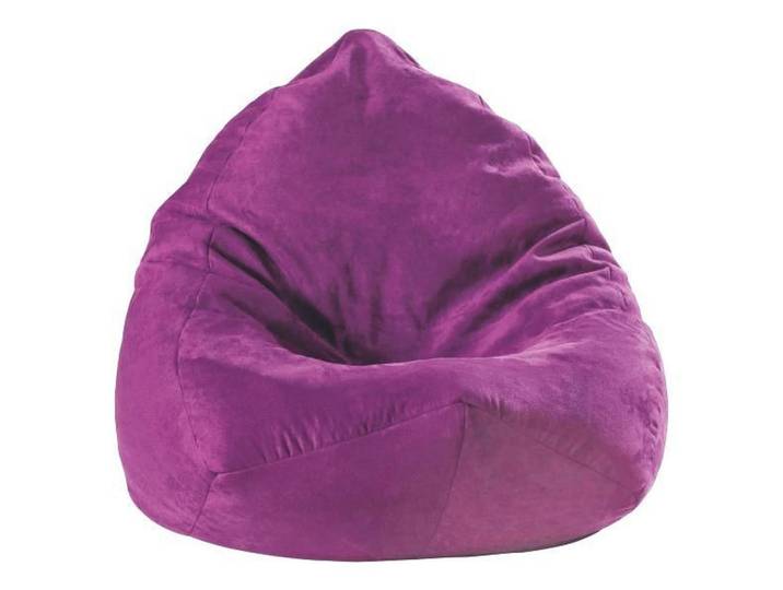 Boxxx Sitzsack, Lila, Textil, 220 l, Füllung: Styroporkugeln, 75x110x75 cm, Indoor, Wohnzimmer, Sessel, Sitzsäcke
