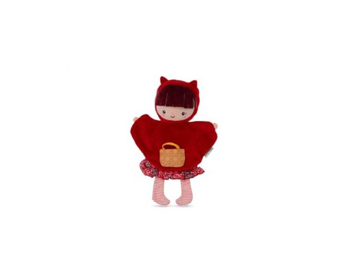 Knuffel Handpop Roodkapje - Lilliputiens