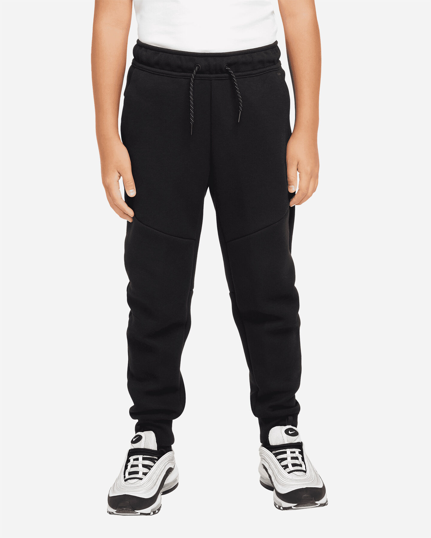 Nike Tech Fleece 2 Jr - Pantalone - Nero 12-13ANNI