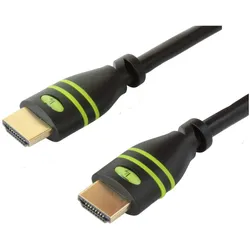 Techly HDMI (Typ A) — HDMI (Typ A) (15 m), Videokabel, Schwarz