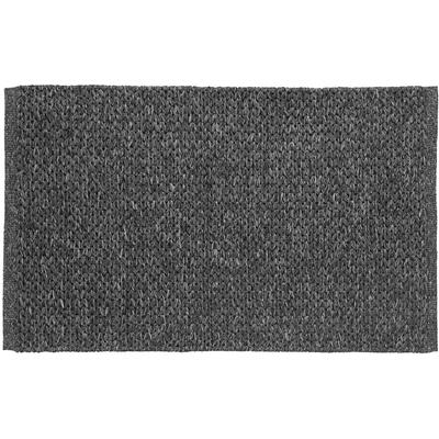 Fußmatte PAD "TAIL", grau (stone), B:72cm H:12mm L:130cm, Kunstfaser, Teppiche, Fußmatte, Schmutzfangmatte, handgewebt, Flechtdesign, In- und Outdoor geeignet