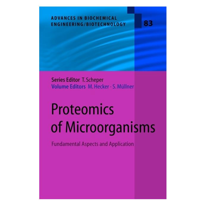 Springer Proteomics of Microorganisms (Englisch, Softcover, Michael Hecker, Stefan Müllner) (55374810)