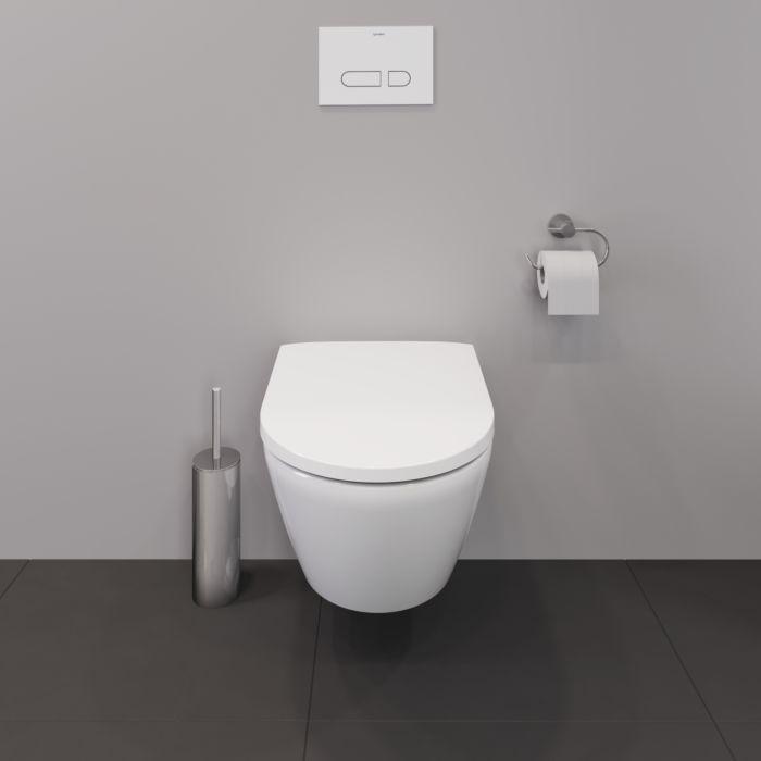 Duravit D-Neo Wand-Tiefspül-WC 25870900001 rimless, Tiefspüler, weiss wondergliss
