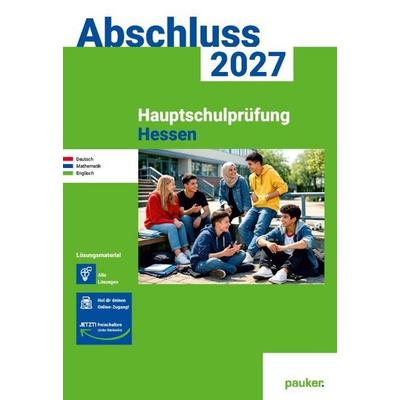 Hauptschule Hessen | pauker Lösungsband 2027, Taschenbuch von , Bergmoser + Höller, 978-3-88997-922-3